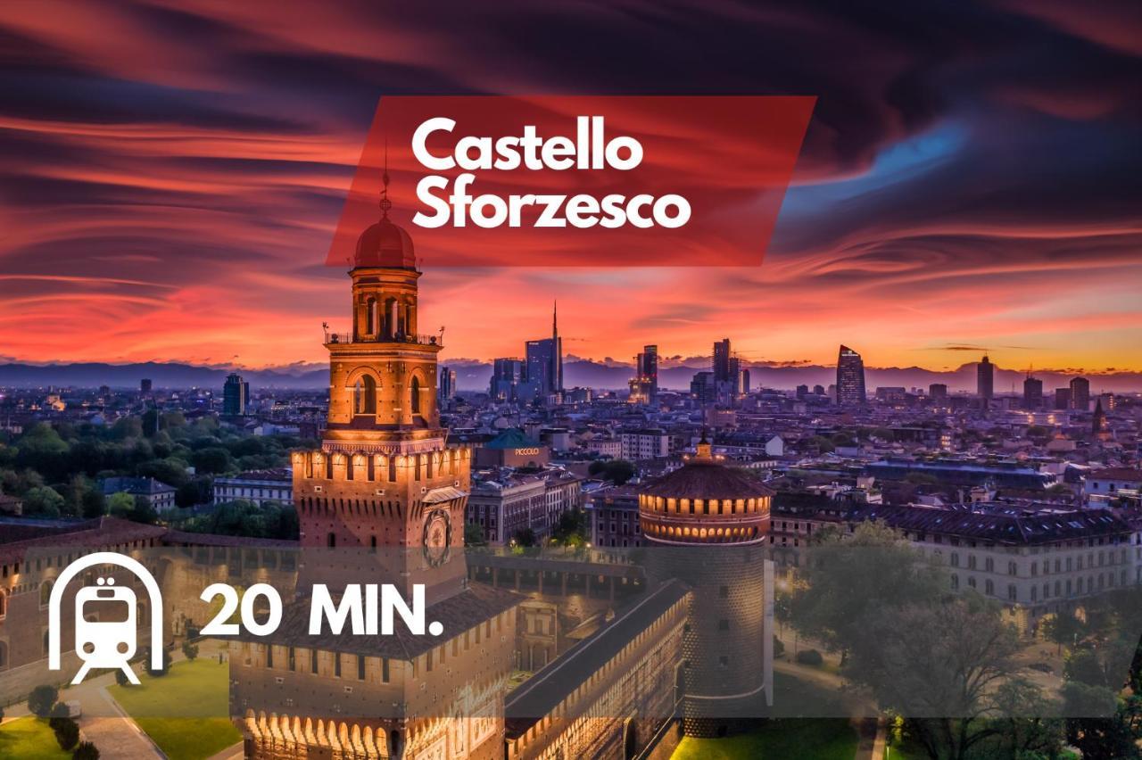 Milano -Duomo 13 Min, Netflix E Wi-Fi Apartment Luaran gambar