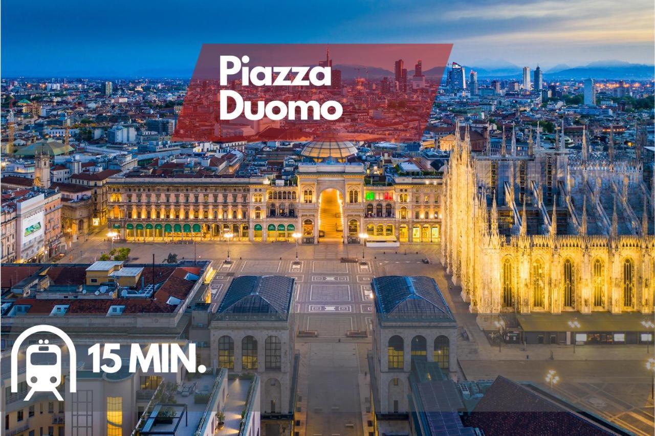 Milano -Duomo 13 Min, Netflix E Wi-Fi Apartment Luaran gambar